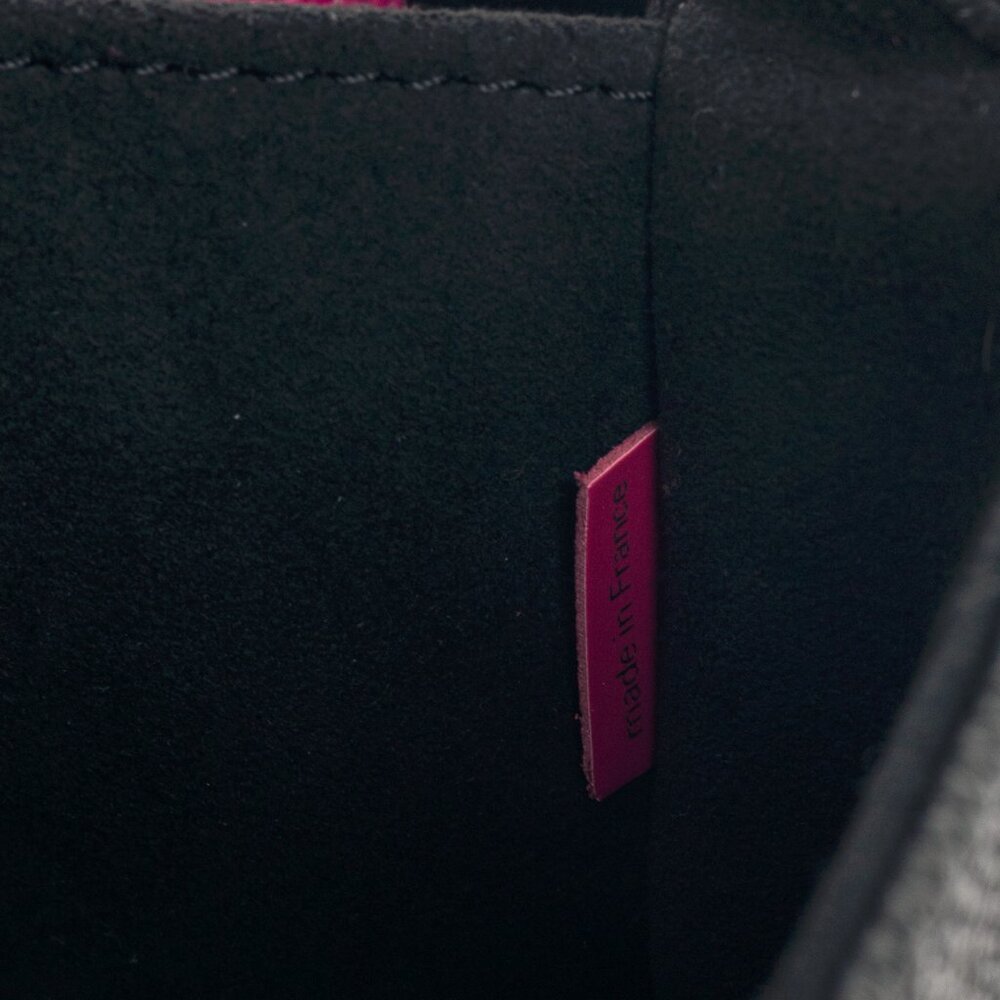 Louis Vuitton x Yayoi Kusama Pochette Metis MM Black & Fuchsia Satchel - Picture 16 of 16
